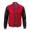 Men's Baseball Style Red Letterman Varsity Bomber Jacket