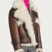 Mens Steve Harvey Shearling Jacket
