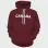 Meru the Succubus Unisex Canada Maroon Hoodie