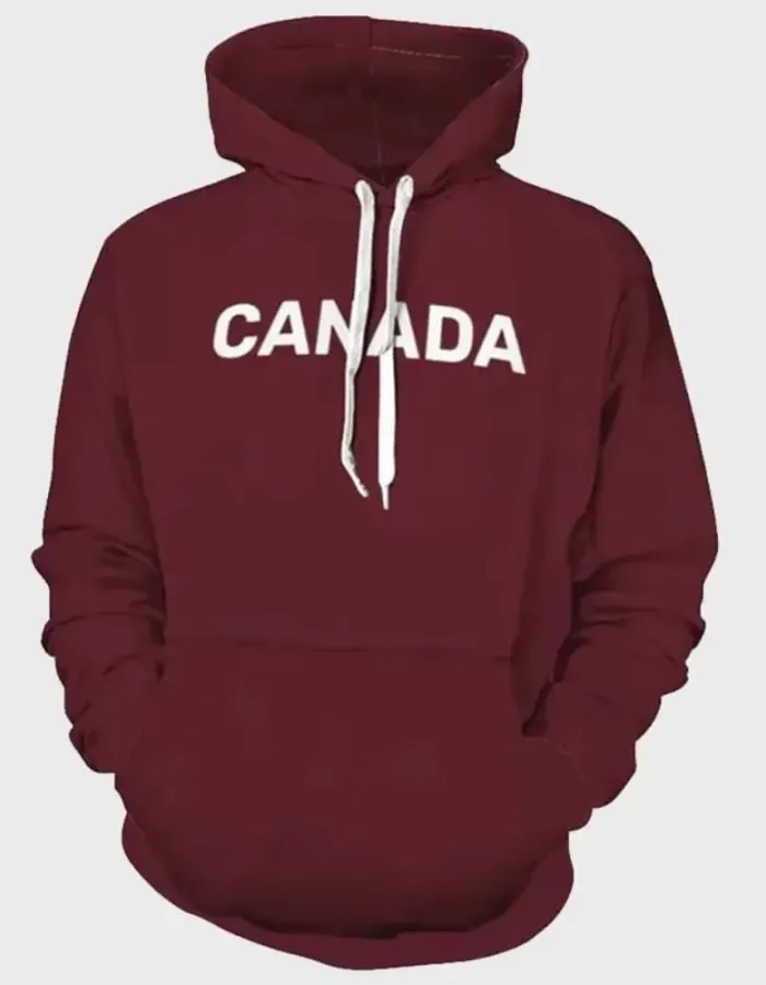 Meru the Succubus Unisex Canada Maroon Hoodie