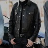 Min Yoongi Suga Black Leather Jacket Min Yoongi Suga Black Leather Jacket