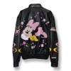 Minnie Mouse Disney Racing Black Leather Jacket Minnie Mouse Disney Racing Black Leather Jacket