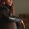 Monet Power Book II Ghost Black Biker Leather Jacket Monet Power Book II Ghost Black Biker Leather Jacket