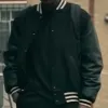 Nile Bullock Power Book III D-Wiz Black Bomber Jacket Nile Bullock Power Book III D-Wiz Black Bomber Jacket
