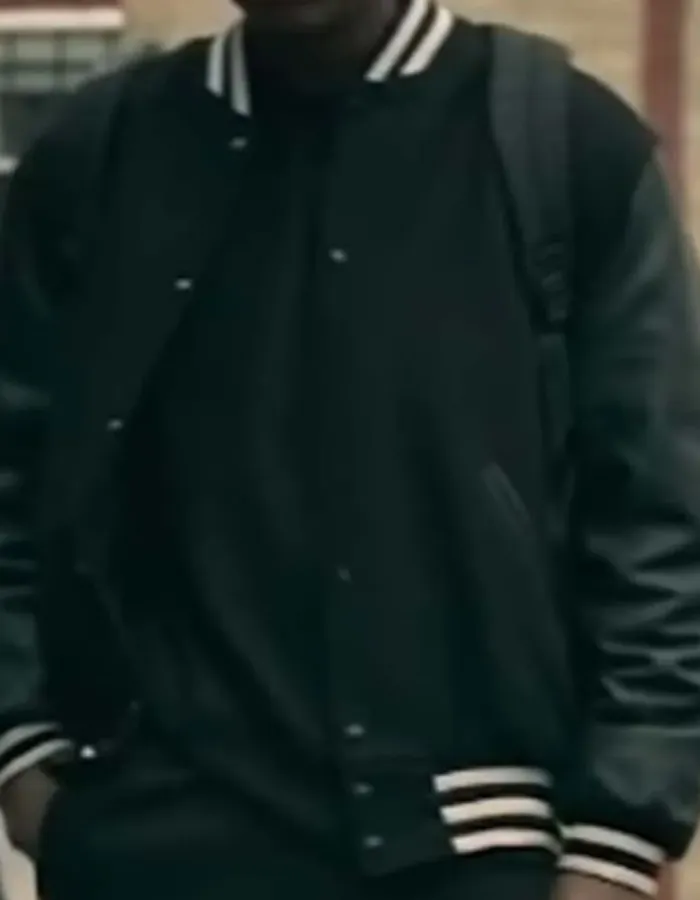 Nile Bullock Power Book III D-Wiz Black Bomber Jacket Nile Bullock Power Book III D-Wiz Black Bomber Jacket