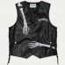 NYC Godspeed Rod Black Leather Vest