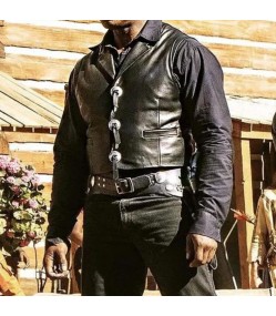 Outlaw Johnny Black 2023 Leather Vest