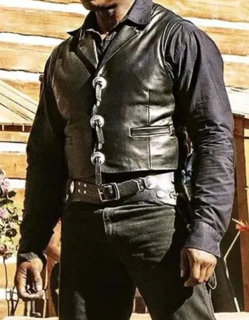 Outlaw Johnny Black 2023 Leather Vest