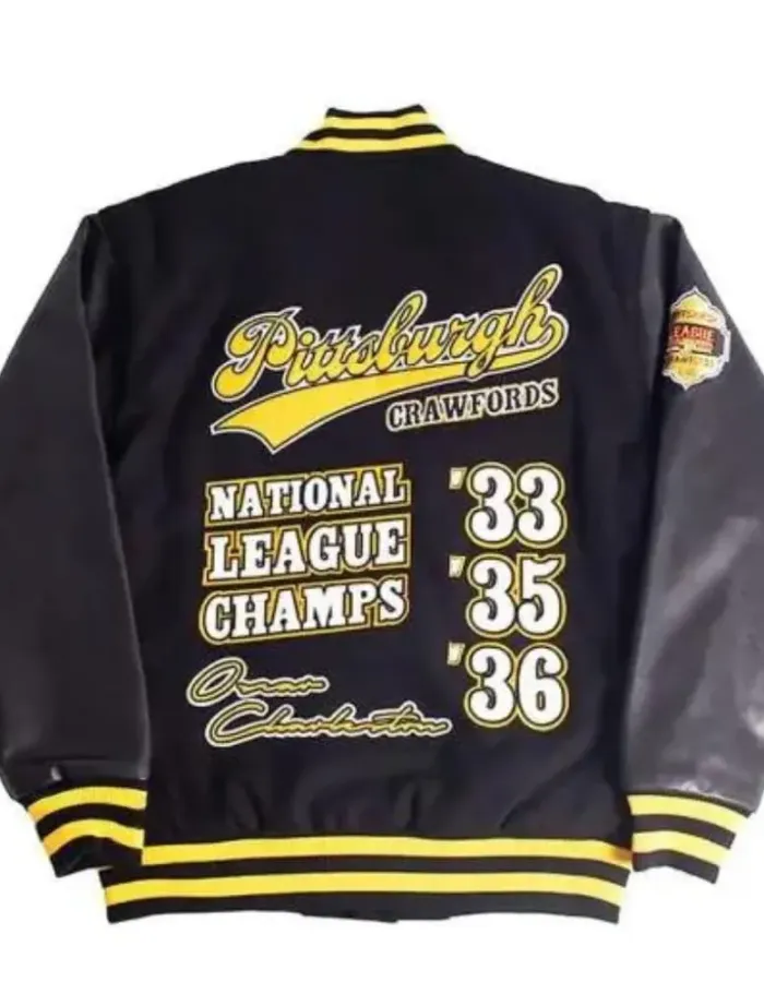 Pittsburgh Craws Varsity Bomber Jacket Pittsburgh Craws Varsity Bomber Jacket