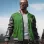 PUBG 5M Green Varsity Bomber Jacket