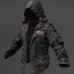 PUBG Black Hooded Leather Jacket