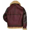 RAF Cockpit Aviator B-3 Shearling Bomber Leather Jacket RAF Cockpit Aviator B-3 Shearling Bomber Leather Jacket