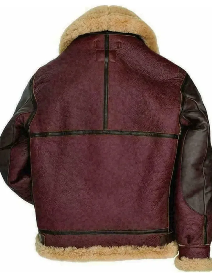 RAF Cockpit Aviator B-3 Shearling Bomber Leather Jacket RAF Cockpit Aviator B-3 Shearling Bomber Leather Jacket