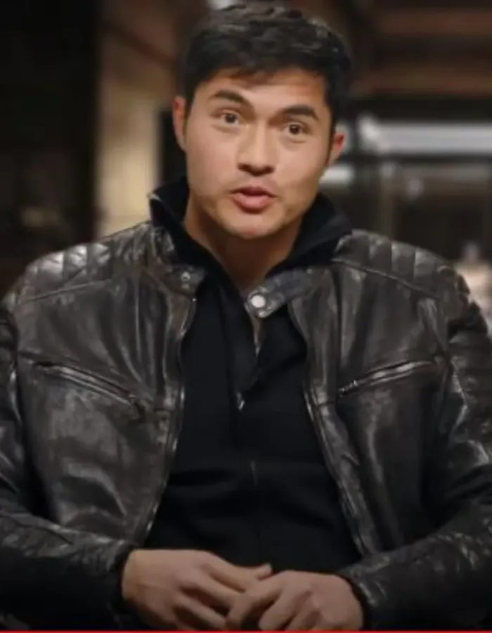 Snake Eyes 2021 Henry Golding Leather Jacket