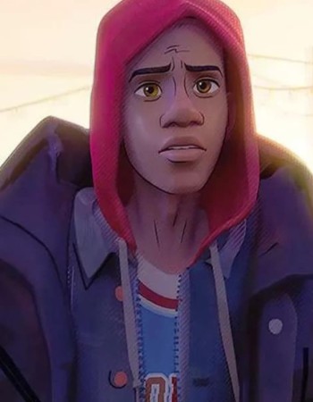 Miles Morales Spider-Man Across the Spider-Verse Black Puffer Jacket Miles Morales Spider-Man Across the Spider-Verse Black Puffer Jacket