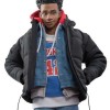 Miles Morales Spider-Man Across the Spider-Verse Black Puffer Jacket Miles Morales Spider-Man Across the Spider-Verse Black Puffer Jacket