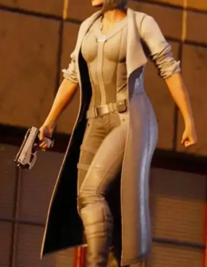 Spider-Man Silver Sable Leather Coat Spider-Man Silver Sable Leather Coat
