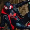Spider-Man Spider Verse Miles Morales Leather Jacket