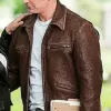 Steve Rogers Captain America Brown Leather Jacket Steve Rogers Captain America Brown Leather Jacket