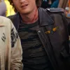 Stranger Things SO4 Steve Harrington Brown Leather Jacket Stranger Things SO4 Steve Harrington Brown Leather Jacket