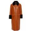 Supernatural Season 15 Anael Shearling Leather Coat Supernatural Season 15 Anael Shearling Leather Coat
