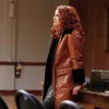 Supernatural Season 15 Anael Shearling Leather Coat Supernatural Season 15 Anael Shearling Leather Coat
