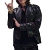 Supernatural Rick Springfield Black Leather Jacket