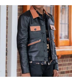 Tariq St Patrick Power Book II Ghost Black Leather Jacket Tariq St Patrick Power Book II Ghost Black Leather Jacket