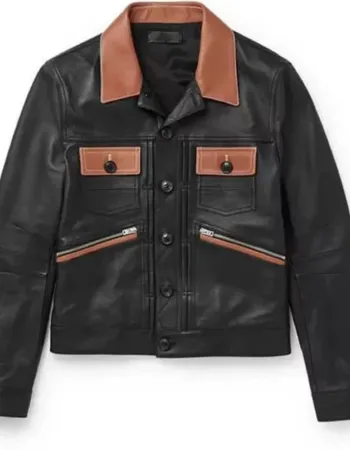 Tariq St Patrick Power Book II Ghost Black Leather Jacket Tariq St Patrick Power Book II Ghost Black Leather Jacket
