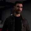 Ted Lasso Brett Goldstein (Roy Kent) Brown Leather Jacket Ted Lasso Brett Goldstein (Roy Kent) Brown Leather Jacket