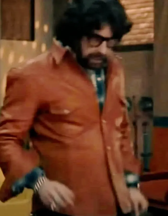 The Equalizer Harry Keshegian Brown Leather Jacket The Equalizer Harry Keshegian Brown Leather Jacket