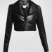 The Equalizer Liza Lapira Black Leather Jacket