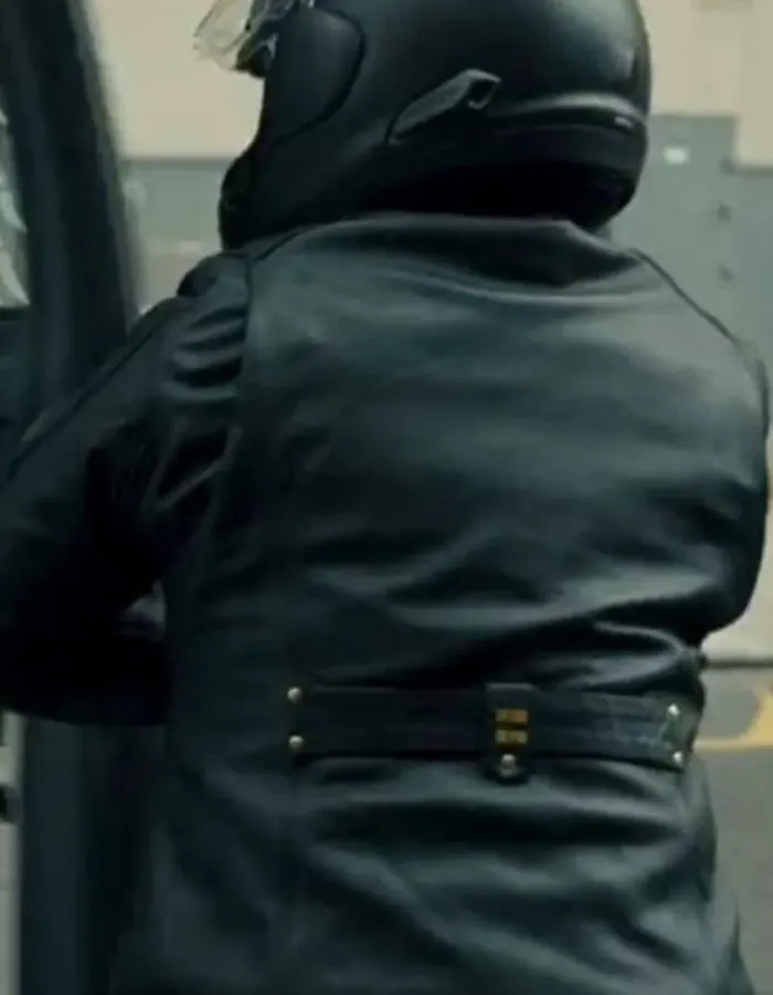 The Equalizer Queen Latifah Black Biker Leather Jacket The Equalizer Queen Latifah Black Biker Leather Jacket