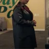 The Equalizer Queen Latifah Black Leather Coat