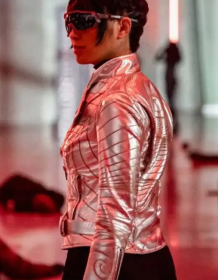 The Flash Kimiyo Hoshi (Dr. Light) Leather Jacket The Flash Kimiyo Hoshi (Dr. Light) Leather Jacket