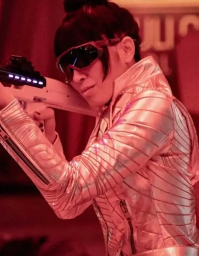 The Flash Kimiyo Hoshi (Dr. Light) Leather Jacket The Flash Kimiyo Hoshi (Dr. Light) Leather Jacket