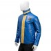 Vault Fallout 76 Blue Leather Jacket