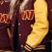 Washington Commanders Varsity Bomber Jacket