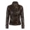 Captain America The Winter Soldier Scarlett Johansson Brown Leather Jacket