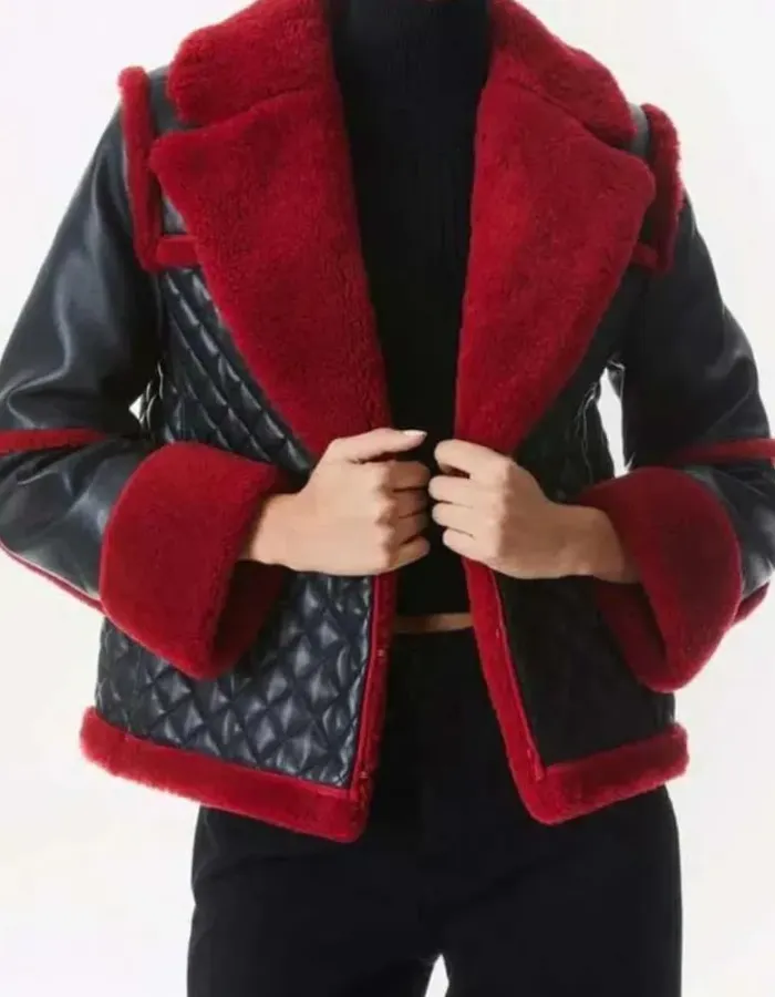 Women’s Aviator B3 Shearling Leather Jacket Women’s Aviator B3 Shearling Leather Jacket