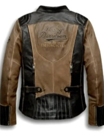 Women’s Vintage H-D Triple Leather Jacket Women’s Vintage H-D Triple Leather Jacket