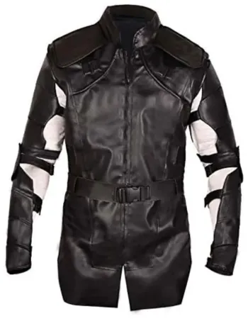 Avengers Endgame Clint Barton Black Leather Jacket