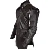 Avengers Endgame Clint Barton Black Leather Jacket Avengers Endgame Clint Barton Black Leather Jacket