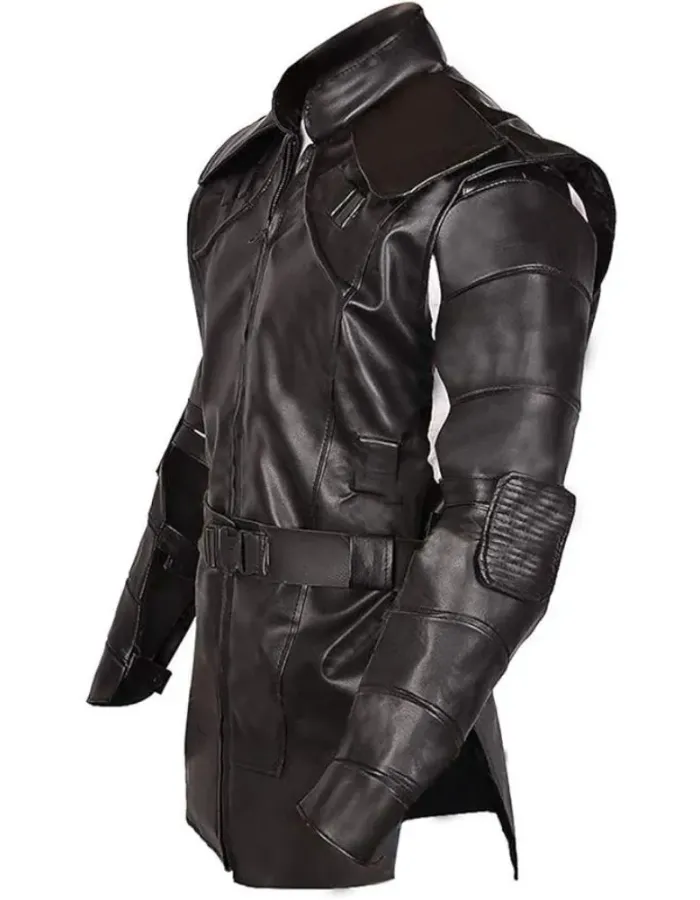 Avengers Endgame Clint Barton Black Leather Jacket Avengers Endgame Clint Barton Black Leather Jacket
