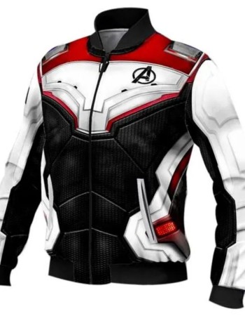 Avengers Endgame Quantum Realm Leather Jacket