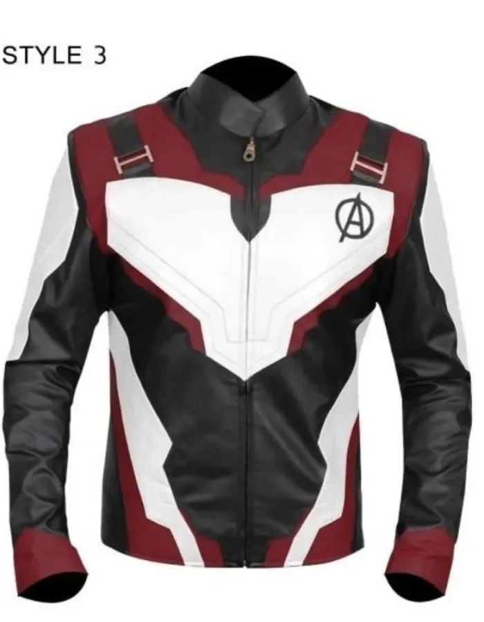 Avengers Endgame Quantum Realm Leather Jacket