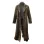 BATMAN KNIGHTMARE FUTURE DISTRESSED BROWN LEATHER COAT