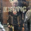 Birds of Prey Harley Quinn Fringe Black Leather Jacket Birds of Prey Harley Quinn Fringe Black Leather Jacket
