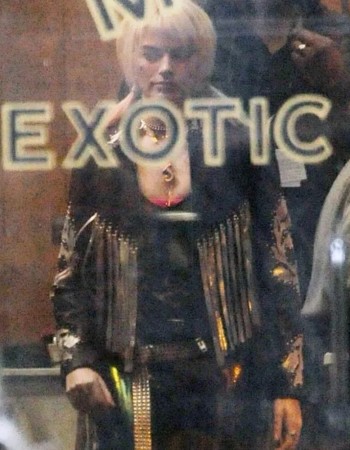 Birds of Prey Harley Quinn Fringe Black Leather Jacket Birds of Prey Harley Quinn Fringe Black Leather Jacket