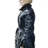 Birthday Bash Lara Bingle Black Leather Coat